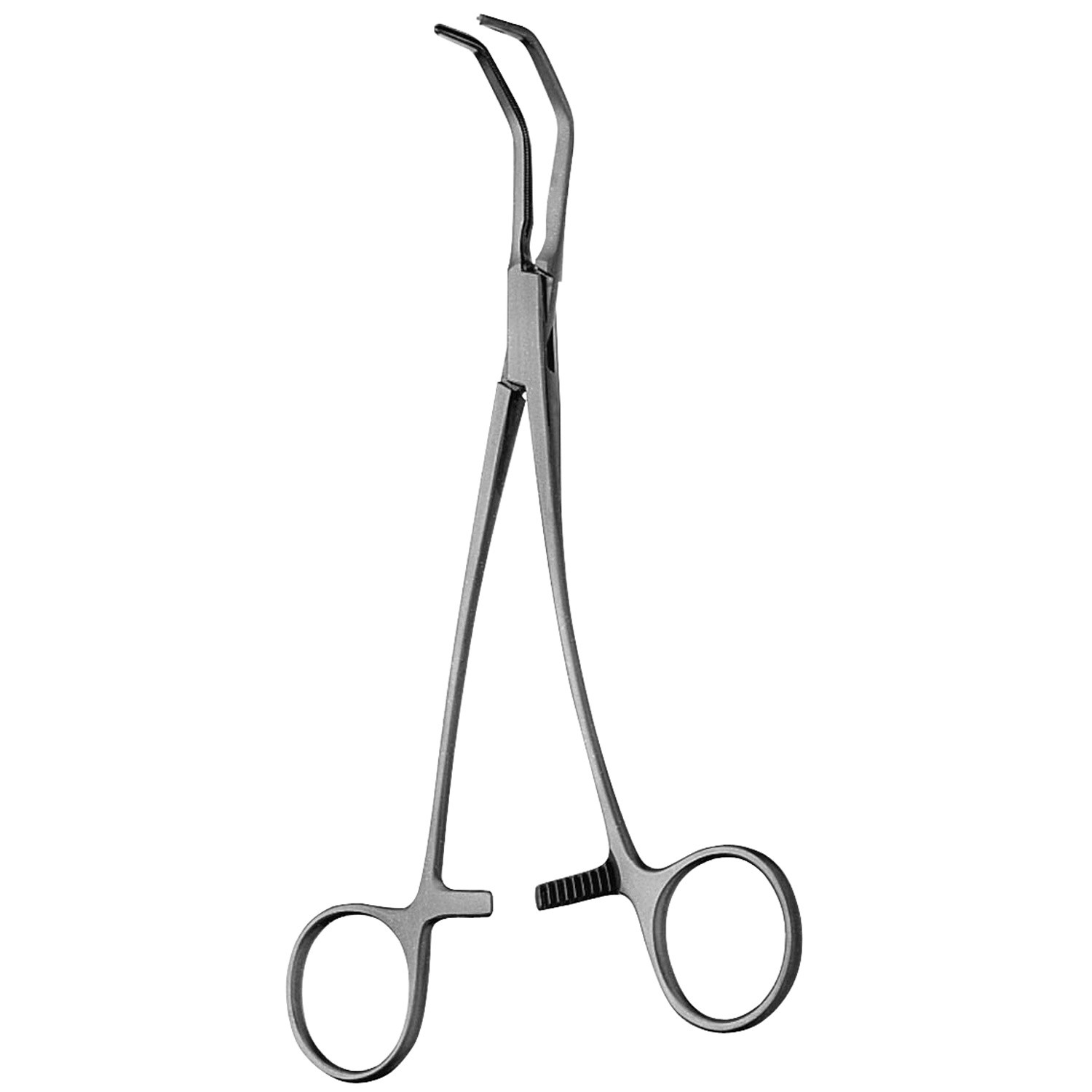 Debakey Tangential Occlusion Clamp, Jaws 3.5 Cm Long, 1.1 Cm Deep, 7 3/4" (19.5 Cm)